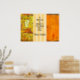 Paul Klee Paintings och Paul Klee Quote Poster (Kitchen)