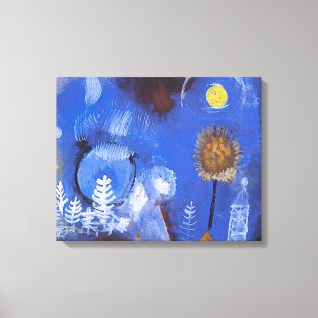 Paul Klee "Past-landskapet" Canvastryck (Framsida)