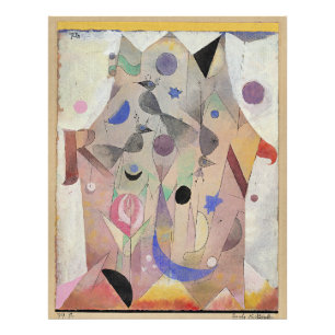 Paul Klee - Persische Nachtigallen Fototryck