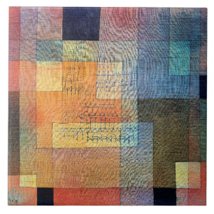 Paul Klee, Polyfonisk arkitektur, Kakelplatta