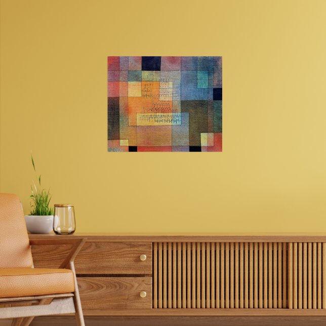 Paul Klee, Polyfonisk arkitektur,  Poster (Vardagsrum 2)