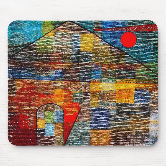 Paul Klee , “ Polyphony2 ” Musmatta (Framsidan)