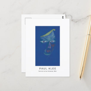 Paul Klee, Porträtt från Oriental - Abstrakt Art Vykort