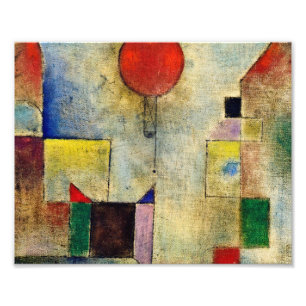 Paul Klee - Red Balloon Fototryck