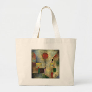 Paul Klee Red Balloon Jumbo Tygkasse