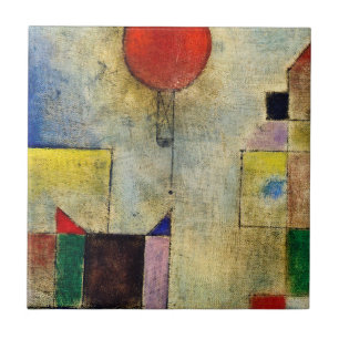 Paul Klee - Red Balloon Kakelplatta