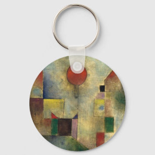 Paul Klee Red Balloon Nyckelring