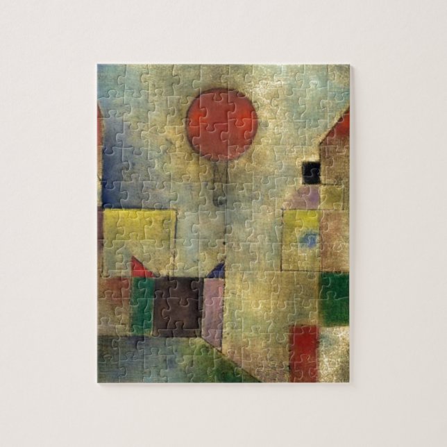 Paul Klee Red Balloon Pussel (Vertikal)