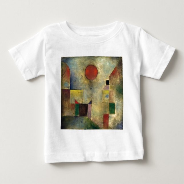 Paul Klee Red Balloon T-shirt (Framsida)