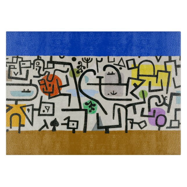 Paul Klee Rich Harbor Abstrakt Expressionism (Framsidan)