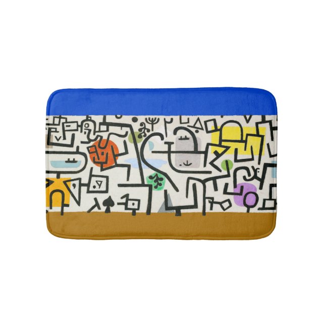 Paul Klee Rich Harbor Abstrakt Expressionism Badrumsmatta (Framsidan)