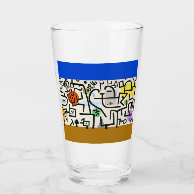 Paul Klee Rik Harbour Abstrakt Expressionism Glaskopp (Framsida)