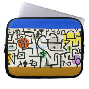 Paul Klee Rik Harbour Abstrakt Expressionism Laptop Fodral