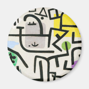 Paul Klee Rik Harbour Abstrakt Expressionism Magnet