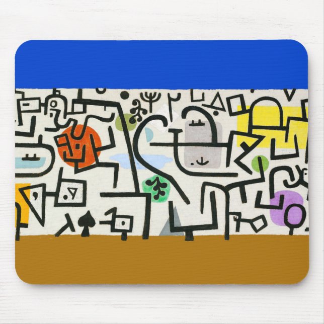 Paul Klee Rik Harbour Abstrakt Expressionism Musmatta (Framsidan)