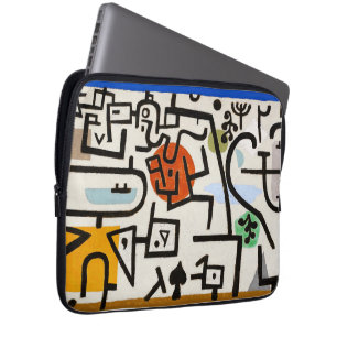Paul Klee "Rik Port" Modern Abstrakt Laptop Fodral