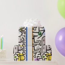 Paul Klee "Rik Port" Modern Abstrakt