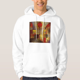 Paul Klee röd ballong Hoodie