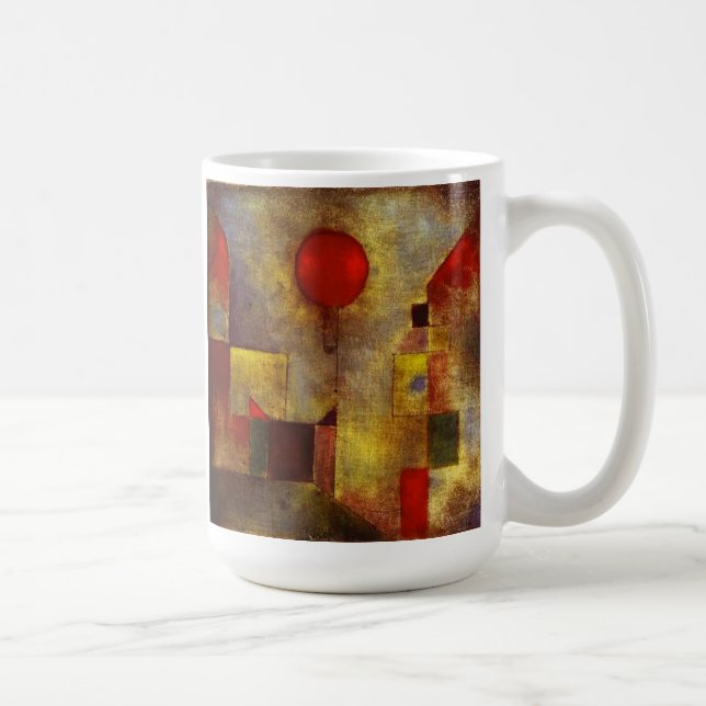 Paul Klee röd ballongmugg Kaffemugg (Höger)