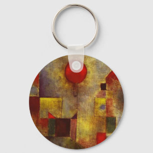 Paul Klee röd ballongnyckelring Nyckelring
