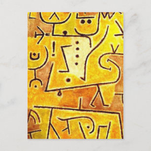 Paul Klee - röd Waistcoat Vykort