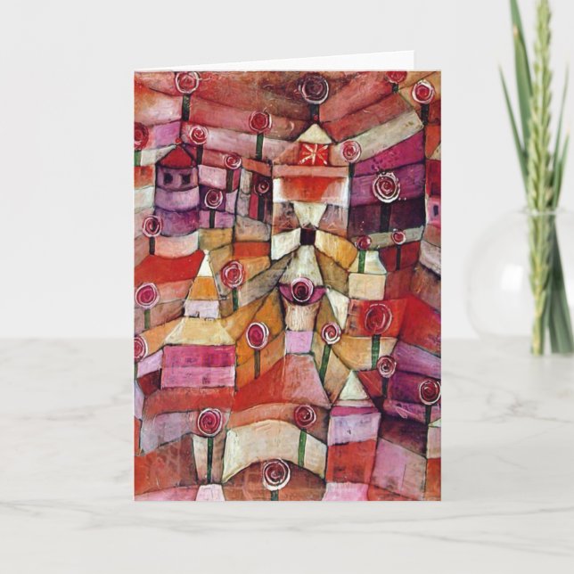 Paul Klee - Rosengård Kort (Framsida)