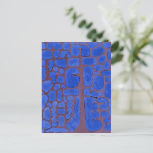 Paul Klee, Sen kväll ser ut... Vykort