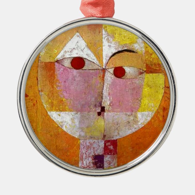 Paul Klee Senecio Painting Julgransprydnad Metall (Framsidan)