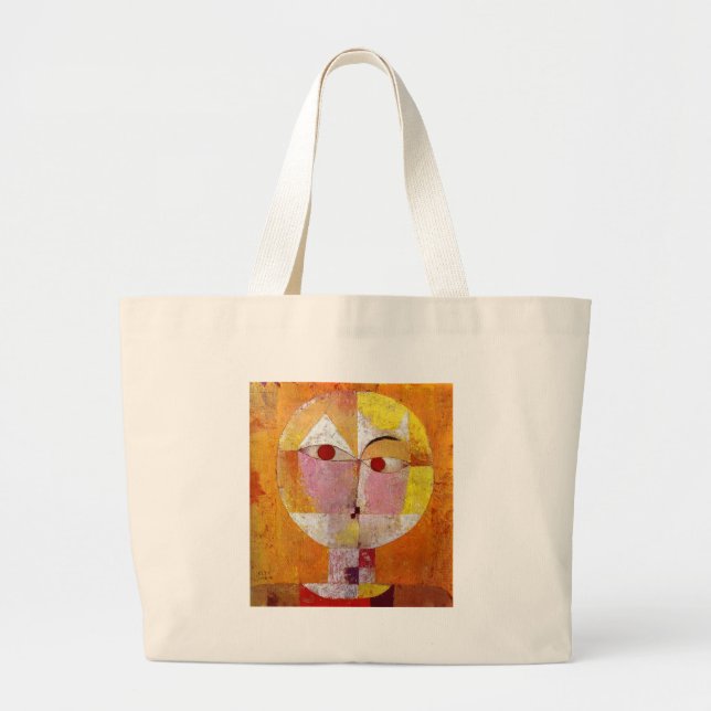 Paul Klee Senecio Painting Jumbo Tygkasse (Framsidan)