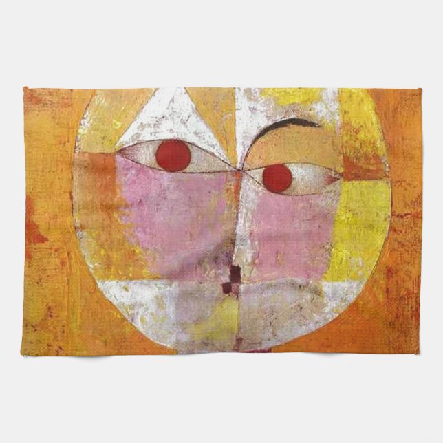 Paul Klee Senecio Painting Kökshandduk (Horisontell)