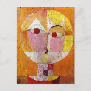 Paul Klee Senecio Painting Vykort