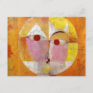 Paul Klee Senecio Painting Vykort