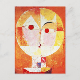 Paul Klee Senecio Postcard Vykort