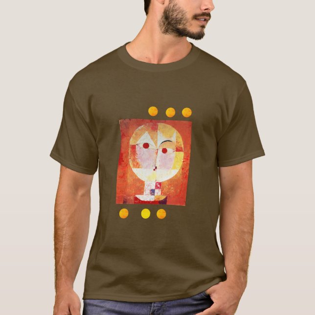 Paul Klee Senecio T Shirt (Framsida)