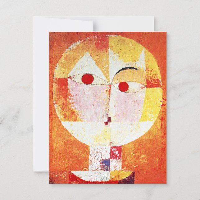 Paul Klee Senecioinbjudningar Inbjudningar (Framsida)