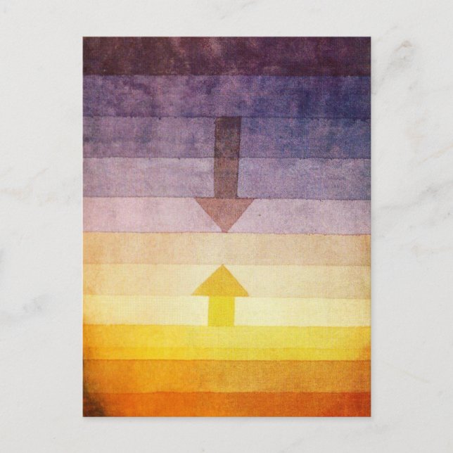 Paul Klee-separationen i vykortet för kvällsporten Vykort (Framsida)