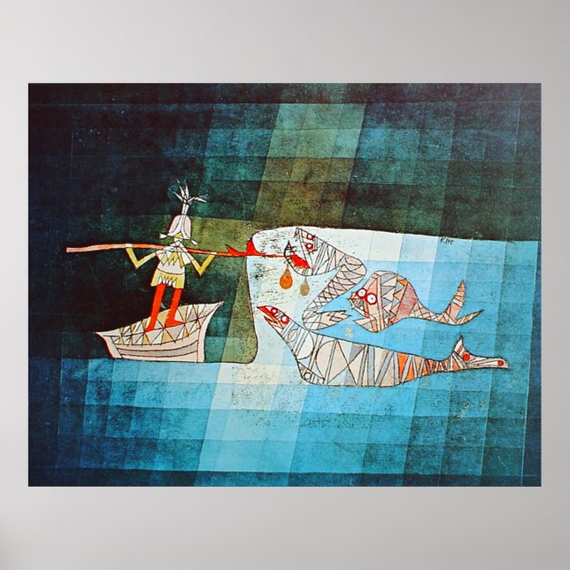 Paul Klee Sinbad Sailor Poster (Framsidan)