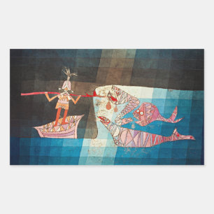 Paul Klee, Sjöfararna, Rektangulärt Klistermärke