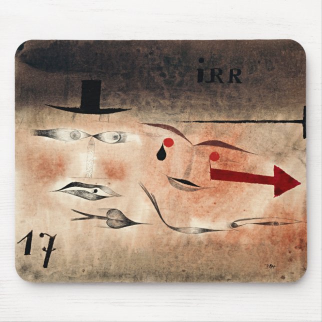 Paul Klee - Sjutton, galen, Musmatta (Framsidan)