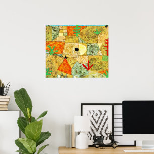 Paul Klee - Södra Trädgårdar, Poster