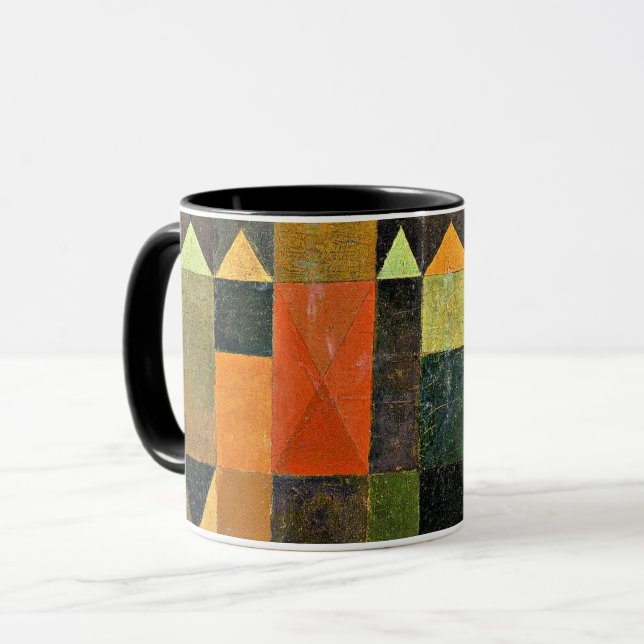 Paul Klee - Stad av torn Mugg (Framsida vänster)
