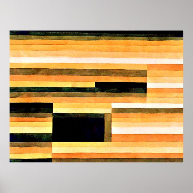 Paul Klee - Sten, Poster (Framsidan)