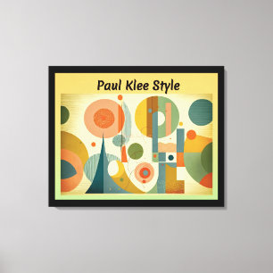 Paul Klee Stil Canvastryck