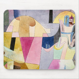 Paul Klee, Svarta pelare i ett landskap, Musmatta