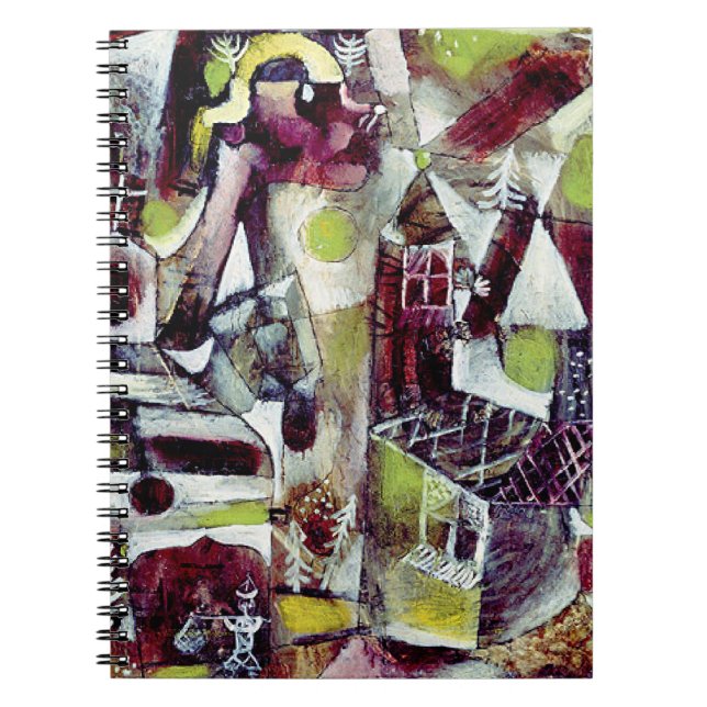 Paul Klee - Swamp Legend Anteckningsbok (Framsidan)