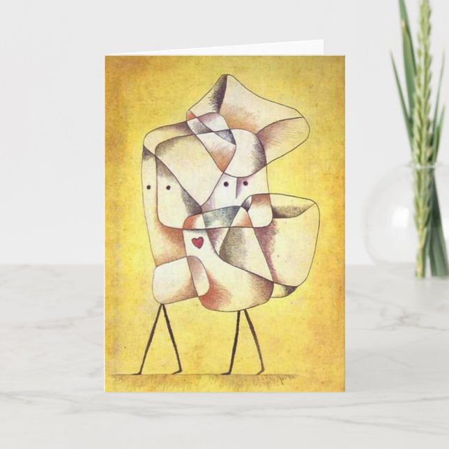 Paul Klee - syskon Helgkort (Framsida)