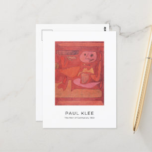Paul Klee, The Man of Confusion - Abstrakt Art Vykort