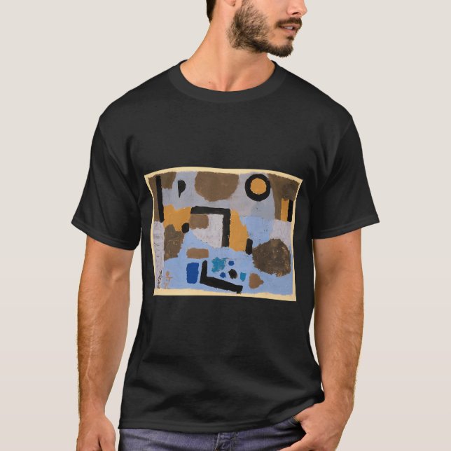 Paul Klee TIm Zeichen Der Teilung (Under The Sign  T Shirt (Framsida)