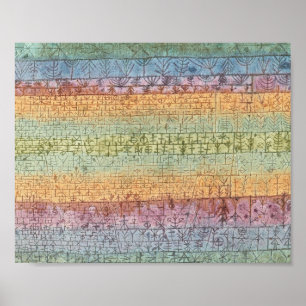 Paul Klee - Träd Nursery Poster