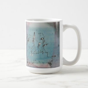 Paul Klee Twittering maskinmugg Kaffemugg